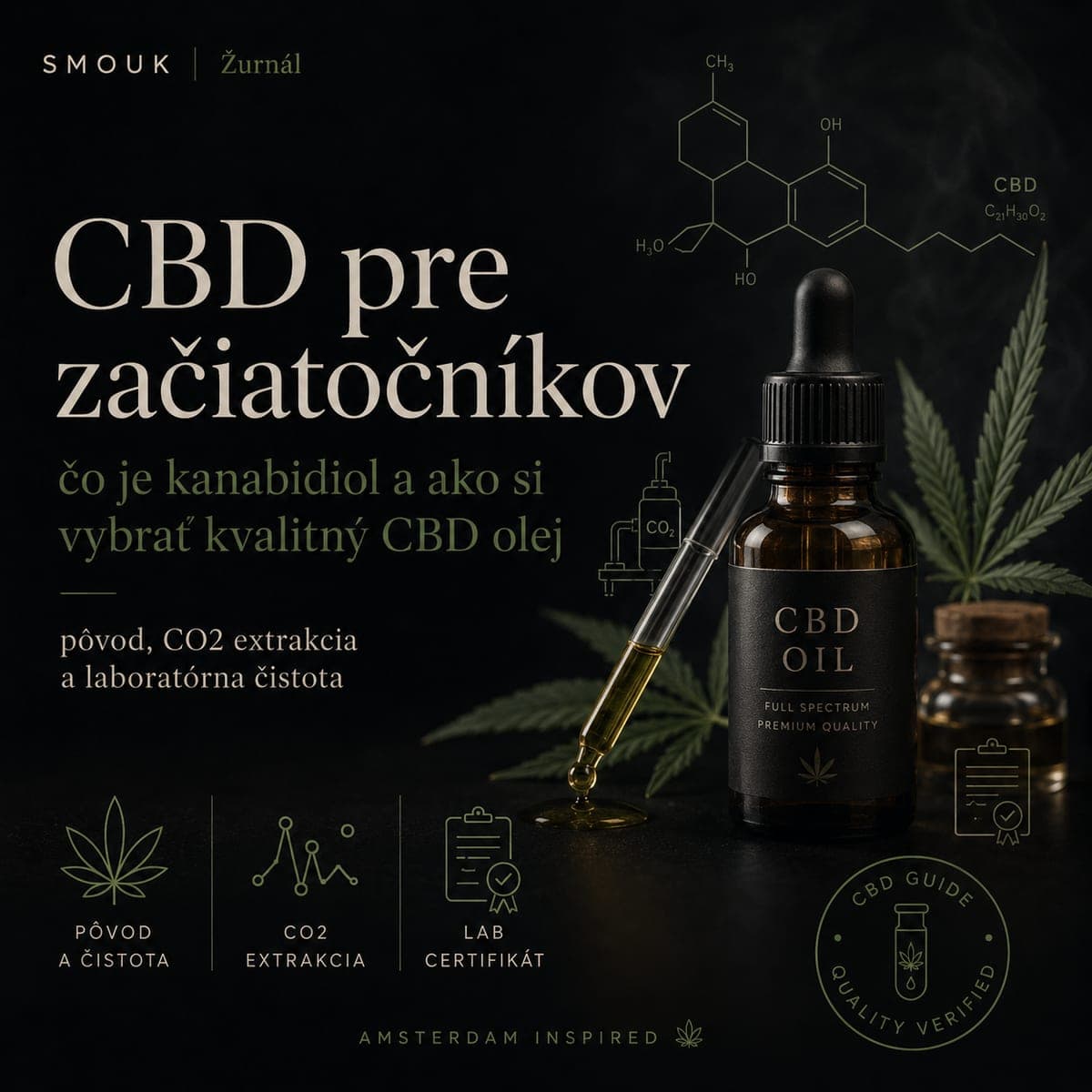 CBD pre začiatočníkov: čo je kanabidiol a ako si vybrať kvalitný CBD olej