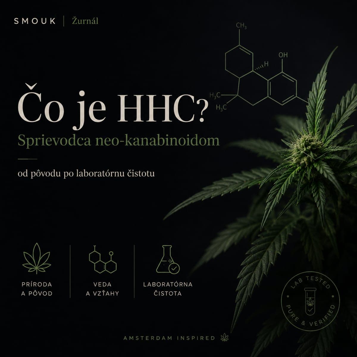 Čo je HHC? Sprievodca neo-kanabinoidom od pôvodu po laboratórnu čistotu