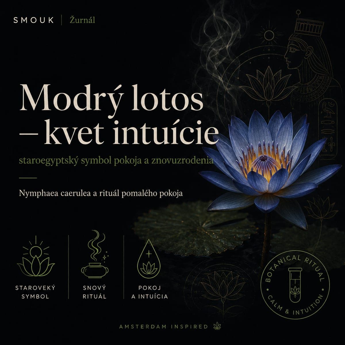 Modrý lotos — kvet intuície