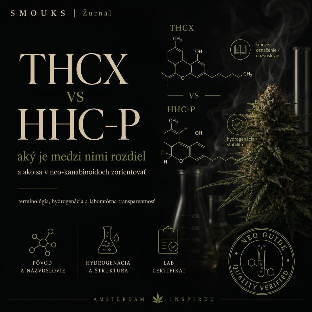 THCX vs HHC-P: aký je medzi nimi rozdiel a ako sa v neo-kanabinoidoch zorientovať